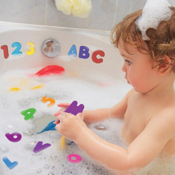 Jouets de lettres colorées pour bébé