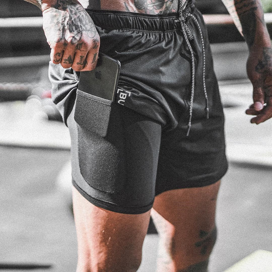 Compression Shorts With Pocket - Fitlab