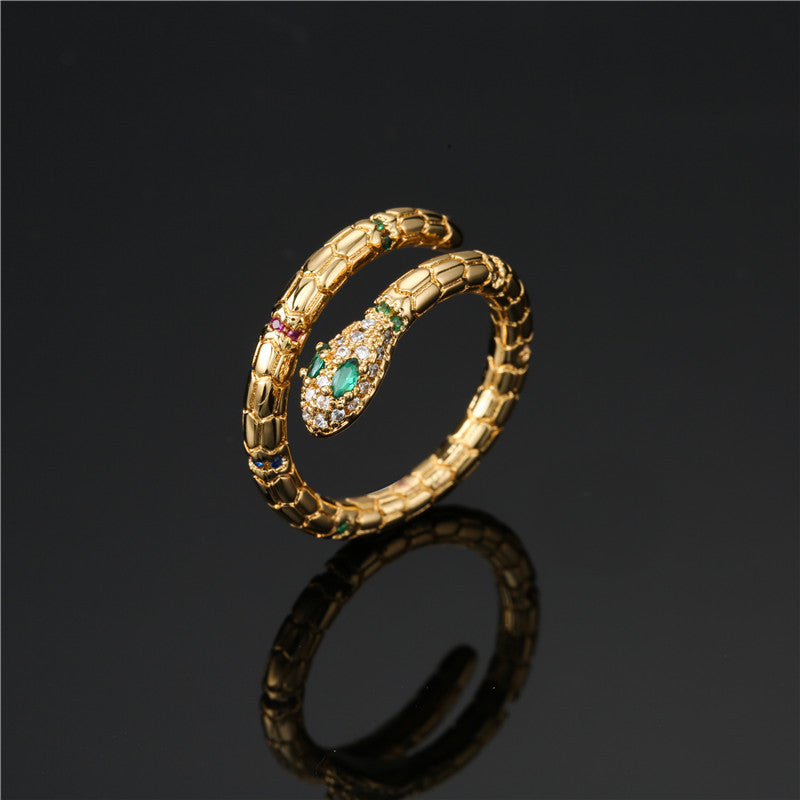 Bague serpent