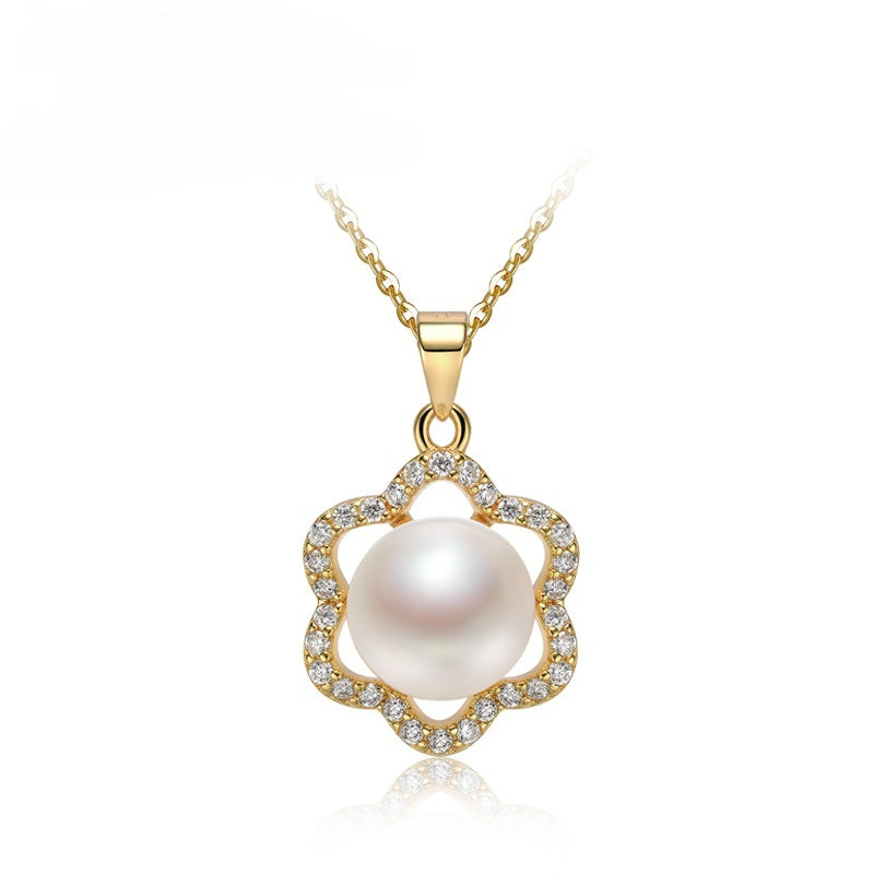 White Steamed Pearl Pendant