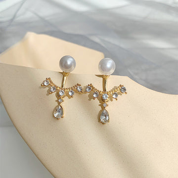 Boucles d'oreilles en perles de cristal