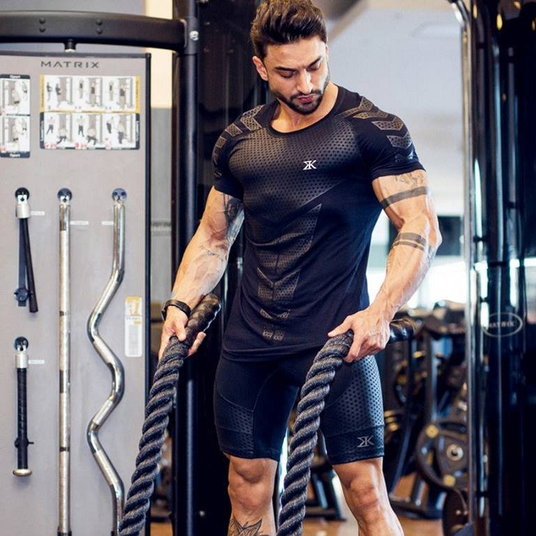 Workout Black Shirt - Fitlab