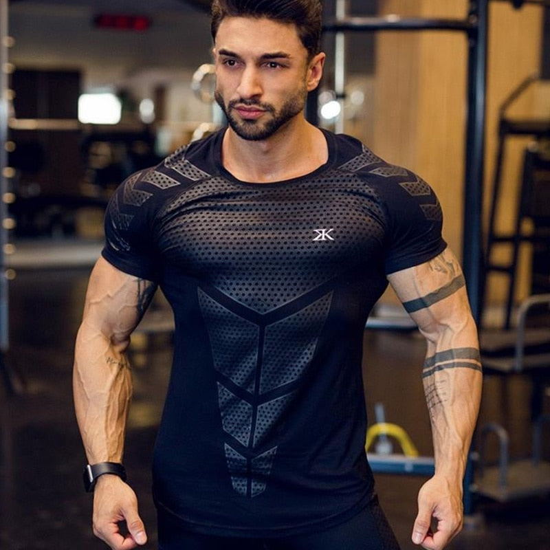 Workout Black Shirt - Fitlab