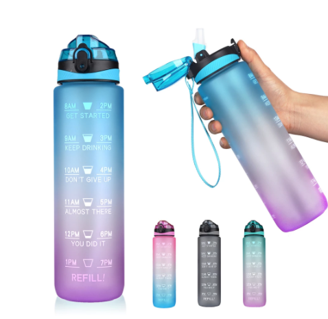 Motivational Water Bottle - Fitlab