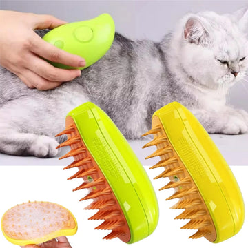 Brosse à vapeur 3 en 1 pour animaux de compagnie