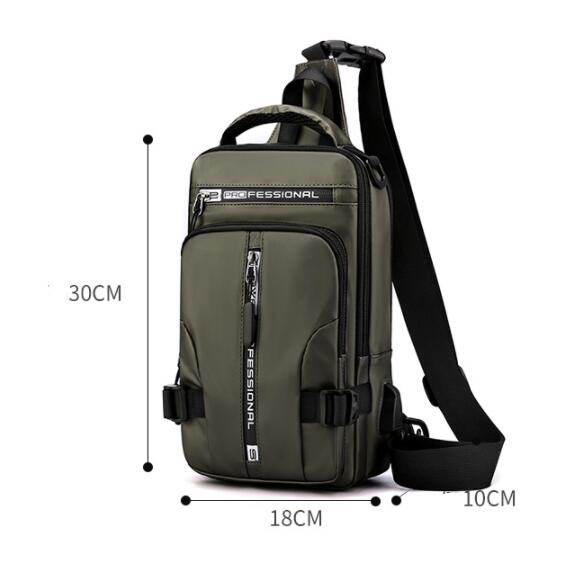 Nylon Backpack With USB Charging - Fitlab