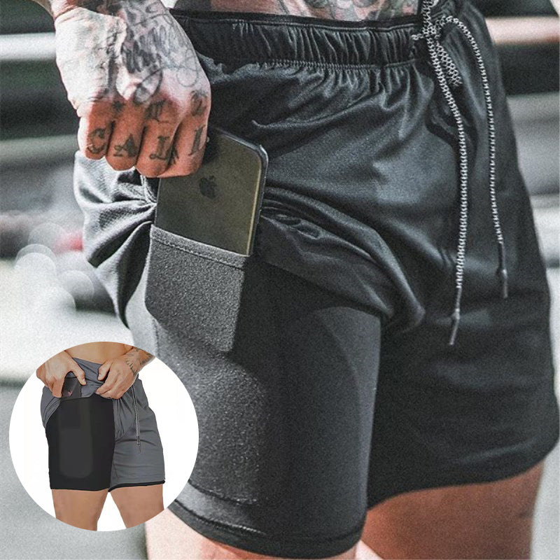 Compression Shorts With Pocket - Fitlab